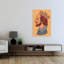«Crowned Shakespeare Profile», art abstrait rétro-129004131