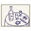Table Setting Print by Corinne Rose Design-1260875352-1260875354-1260875427