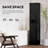 69" H Tall Bathroom Storage Cabinet With 2 Barn Doors And 1 Drawer-428099994