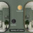 Oval Framed Wall Bathroom Vanity Mirror-937313568