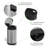 Round Stainless Steel Trash Can, 7.9-Gallon Foot Pedal Kitchen & Office Bin