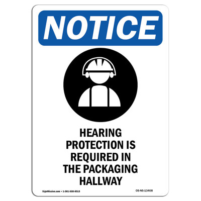 Hearing Protection Sign