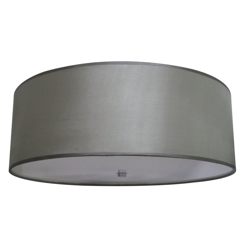 Longview Flush Mount, Grey, 3