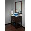 Lavabo de salle de bain vasque circulaire en verre Diaccio