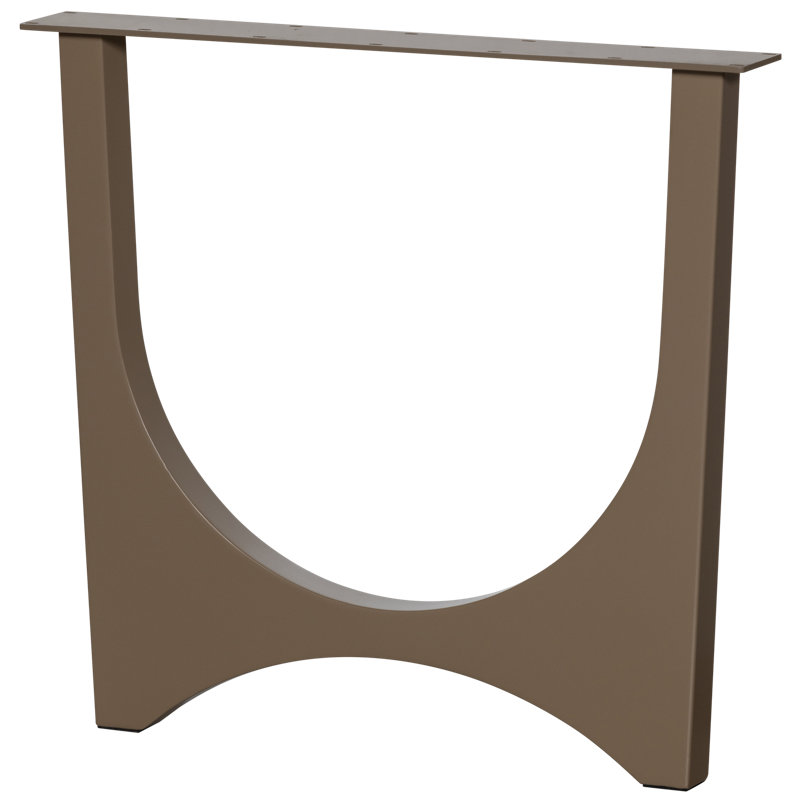 Zaandam Table Leg, Dark Sand