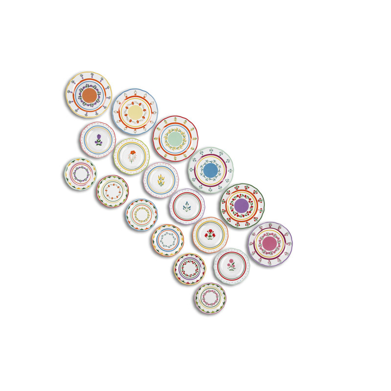 Arles Piece Porcelain Dinnerware Set - Service for 6
