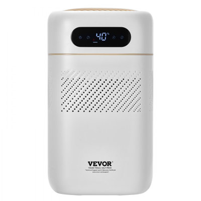 Humidificateur par évaporation pour toute la maison jusqu’à 215 pieds carrés, humidificateur d’humidité et purificateur d’air Smart Cool de 480 ml / h, à 3 vitesses et minuterie de 1 à 12 heures, filtre à mode silencieux pour chambre à couch