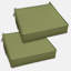 Coussins de chaise d'extérieur 17 x 16 x 3-209723571-209723578-209723557