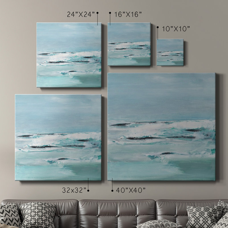 Toile tendue Tide Horizon I-Premium Gallery - prête à être accrochée