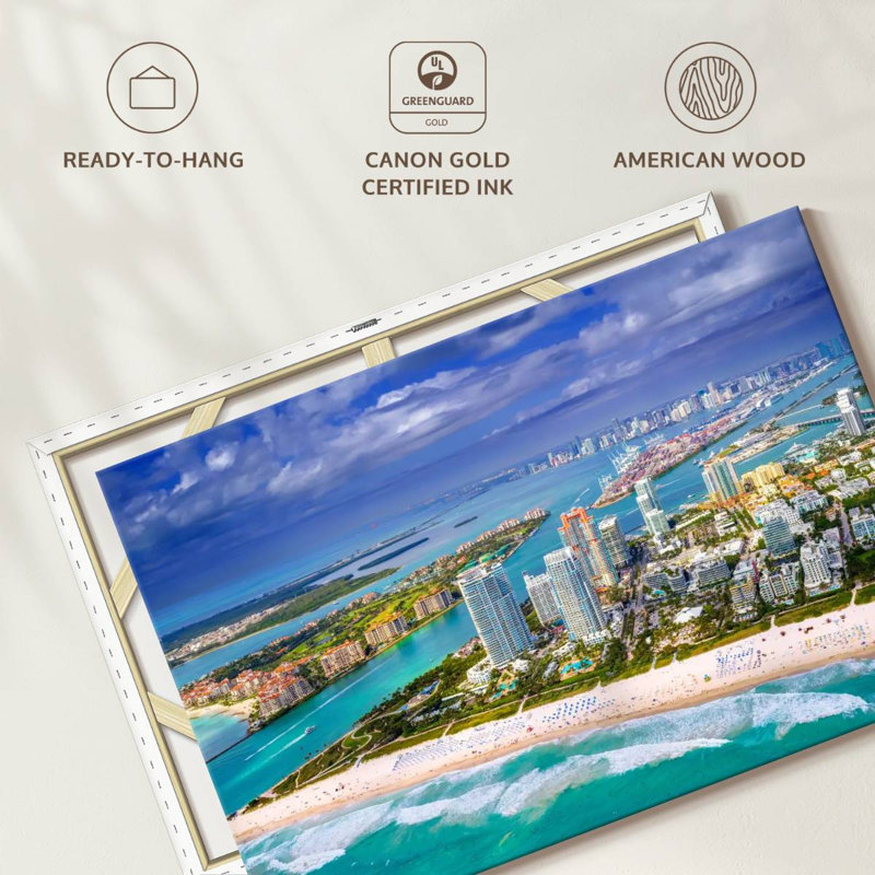 Kavia Miami South Beach II, H 24 po x l 36 po