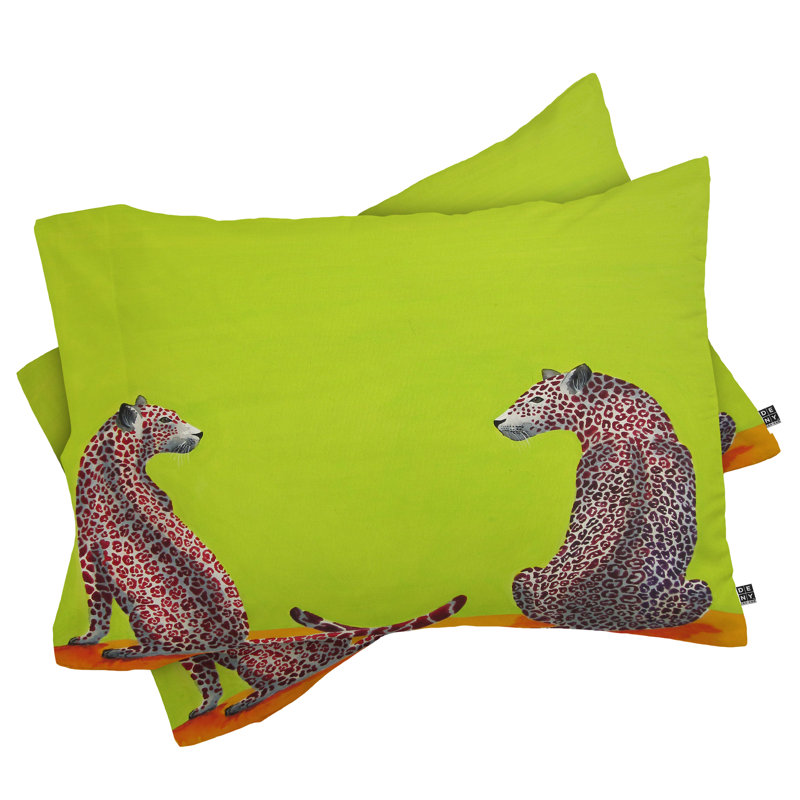 Taie d’oreiller lovers leopard, Standard