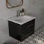 Meuble-lavabo mural avec double tiroir et espace de rangement-1731541303