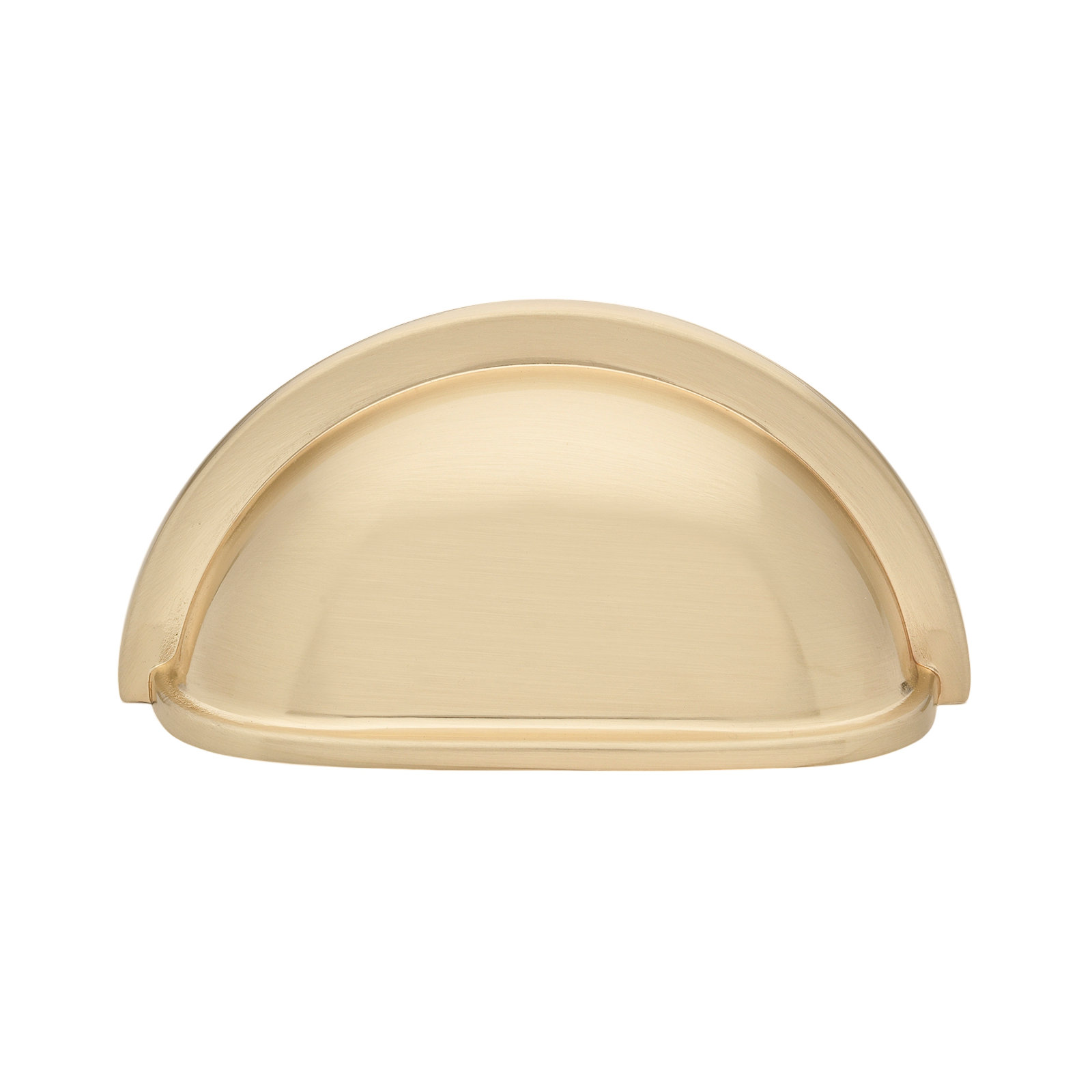 Classic 3" Center to Center Cup/Bin Pull, Champagne Gold