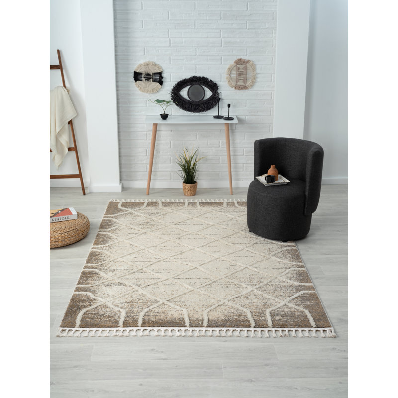 Amara light beige Rug, Rectangular 160 x 230cm