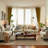 Arenzville 82.67" Modern Soft Cushion Fabric Sofa With Throw Pillows