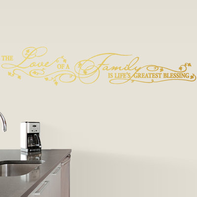 Text & Numbers Non-Wall Damaging Wall Decal