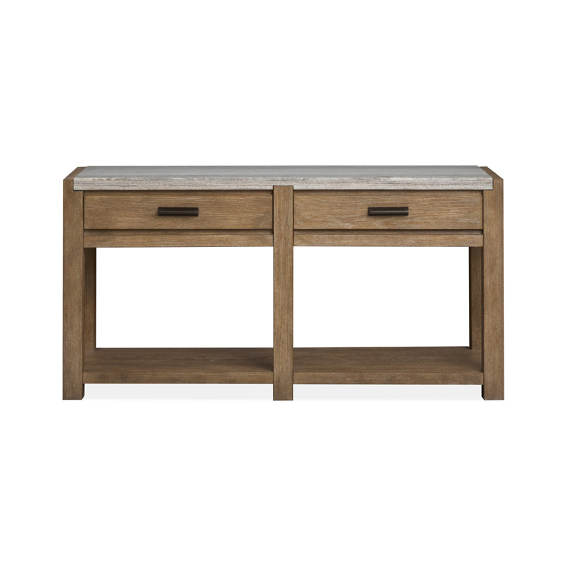 Rectangular Sofa Table, Brown