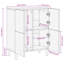 Aglaya 60cm Sideboard