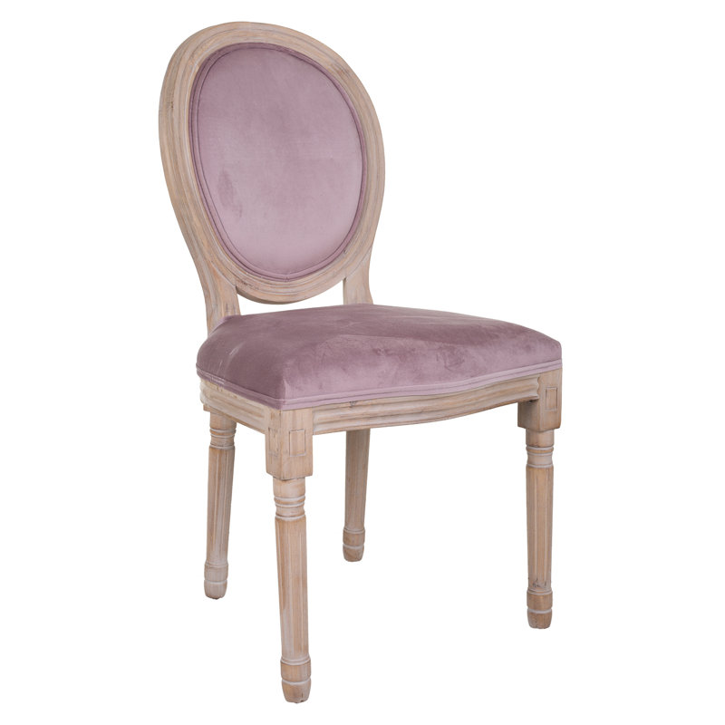 Marbleton Velvet Armchair, Pink