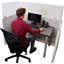 Panneau d'intimité en acrylique avec petits supports-16489971-16489985-16489988