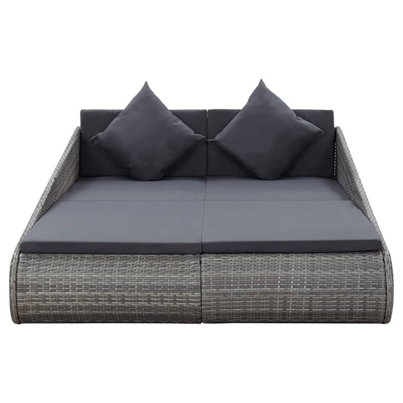 Brunhildis 78.8" Long Single chaise with Cushions