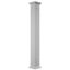Ensemble de colonnes encastrées carrées classiques en PVC non capitonnés Craftsman Classic Crown Capital & Crown Base-36091966