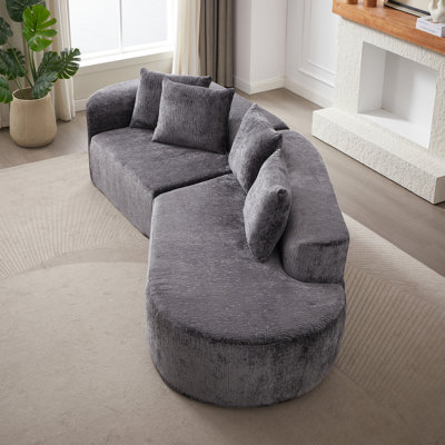 Canapé modulaire surdimensionné et rembourré Modern