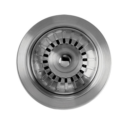 Whitehaus Collection 3-1/2" Basket Strainer For Kitchen Sink Drain
