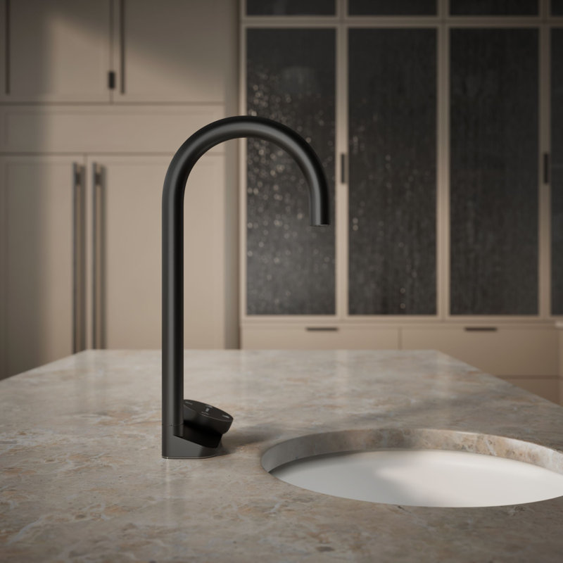 Aquifer4-In-1 Tall Arc Beverage Faucet, Matte Black