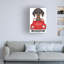 «Black Dachshund» par Danny Gordon, impression sur toile tendue-1551358838