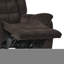 Fauteuil inclinable et oscillant classique en tissu classique pour un confort et une élégance inégalés dans tout espace de vie