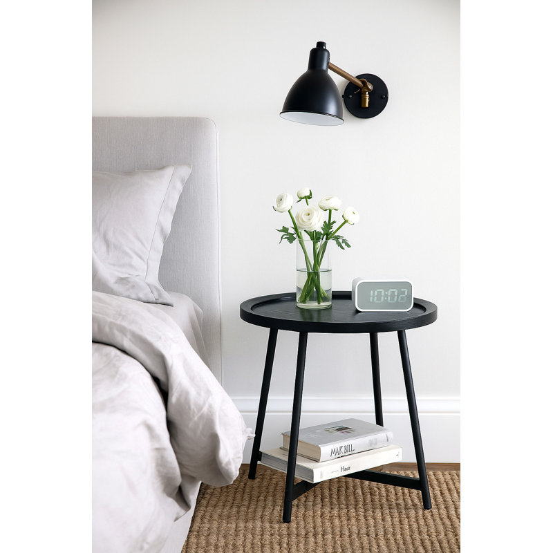 Tray Top Cross Legs End Table