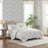 Laura Ashley Floral Embroidery Cotton Reversible Quilt Set-105782779-105782781