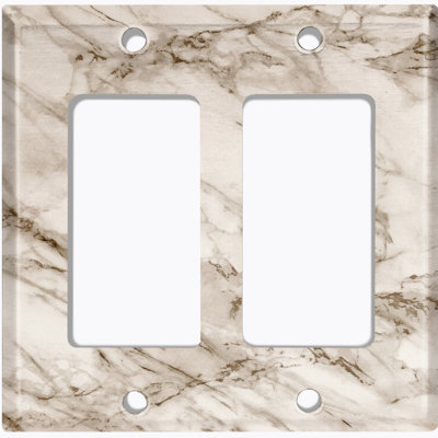 2 - Gang Rocker Standard Wall Plate
