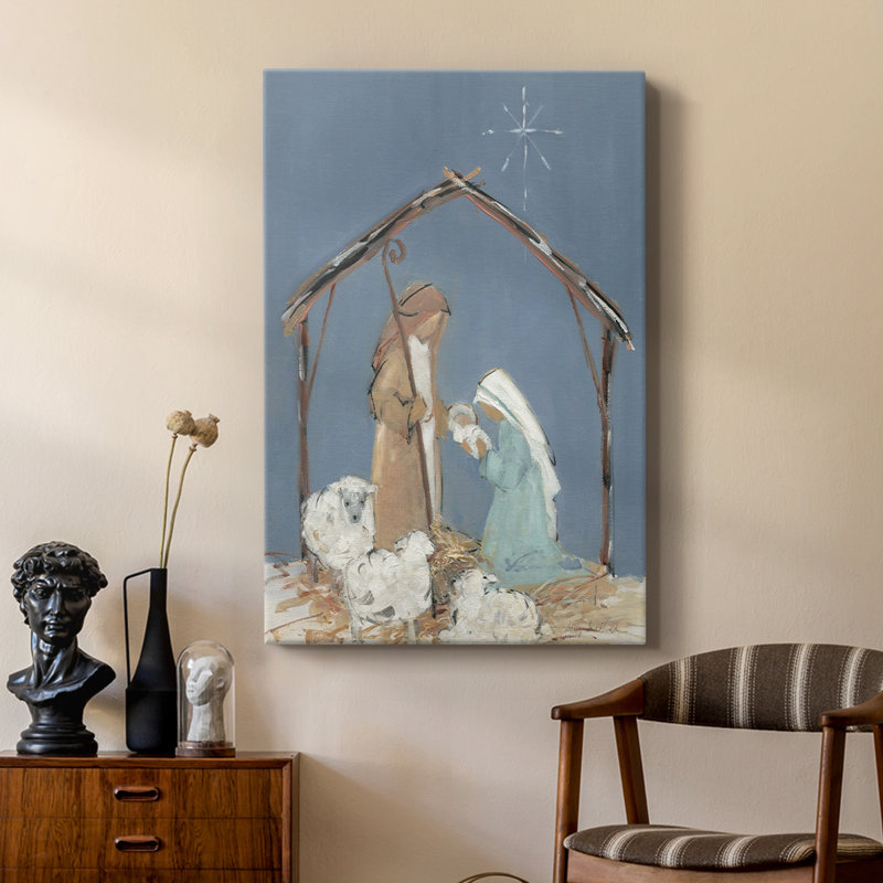 Crèche Twilight - galerie Cavas personnalisée, H 48 po x l 32 po