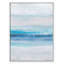 «Coastal Serenity - Floater Frame», reproduction d'art sur toile-46818271-46818268
