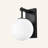 1-Light Dimmable Wall Sconce Long Armed Fixture