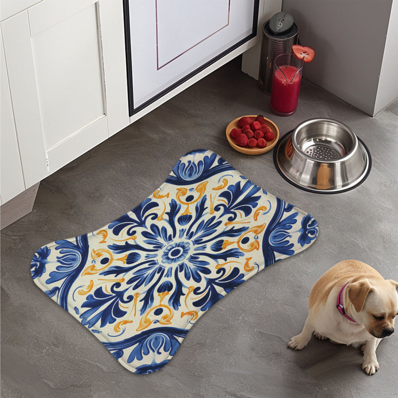Tapis céramique portugaise - 1 pièce, 18"