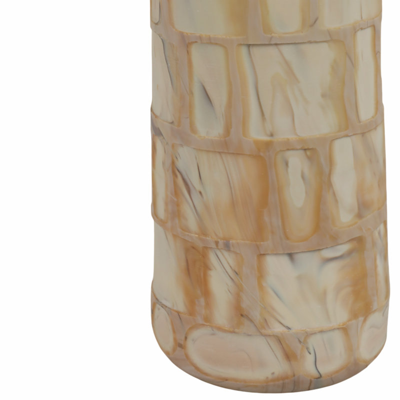 Vase en verre brun moyen 14 "Gracie Oaks