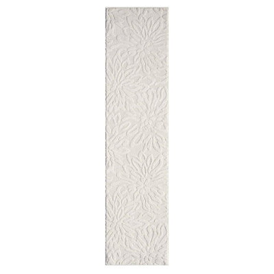 Abstract Floral Area Rug