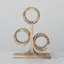 Mango Wood Circular Wine Rack