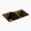 Executive Chef™ 33" L x 22" W Undermount Kitchen Sink with 4 Oversize Faucet Holes-1742886