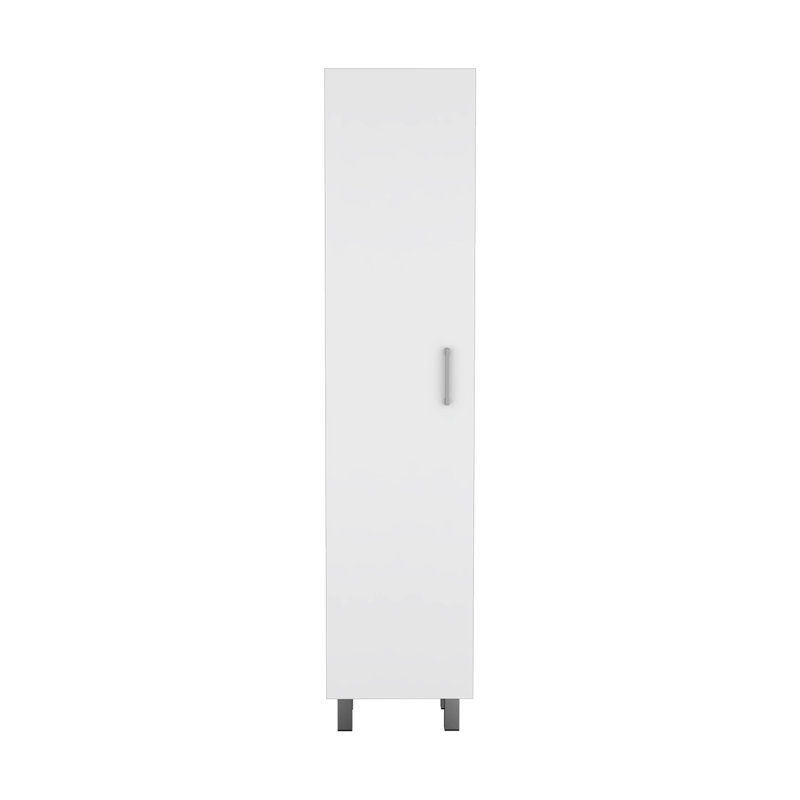 Grande armoire de rangement blanche Vintro