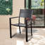 Chaises de patio en aluminium Kaden