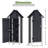 Garden 5.88 ft H x 2.13 ft W x 1.51 ft D Outdoor Storage Cabinet Tool Shed-42352451