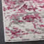 Tapis abstrait rose / ivoire Strasser-1227344267