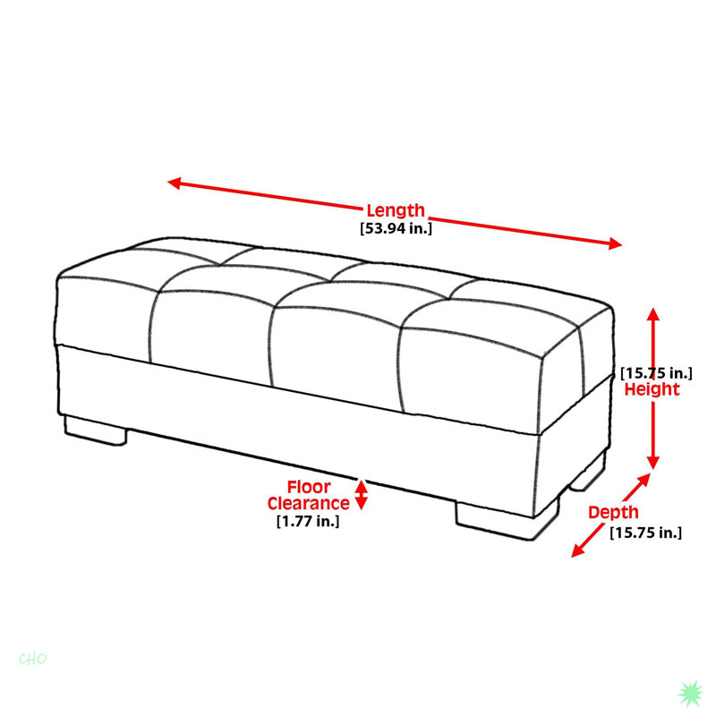 Causeuse convertible avec rangement Collection