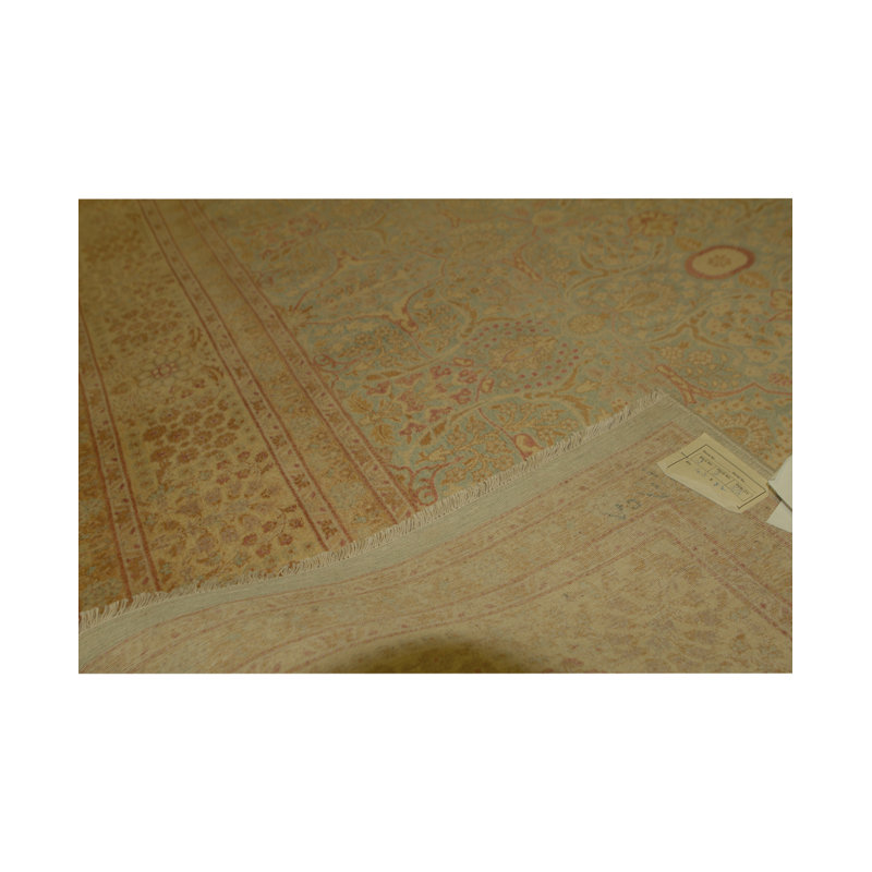 Wool Oriental Area Rug in Brown
