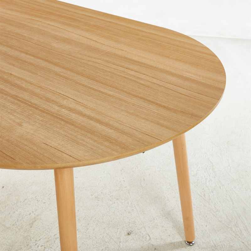 Table extensible (table basse uniquement, sans chaises), Chêne