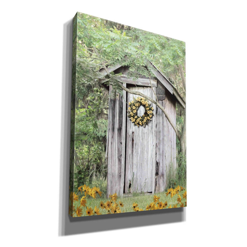 «Flower Power» par Lori Deiter, art mural sur toile, H 26 po x l 18 po x P 0,75 po